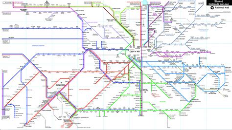 Train London Map