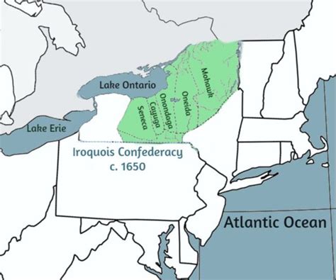 Iroquois Confederacy: Tribes, Map, and the 6 Nations