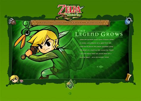 The Legend of Zelda: The Minish Cap - town-green.com