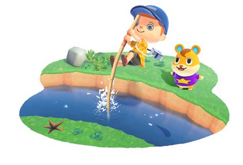 Lots of Animal Crossing: New Horizons art