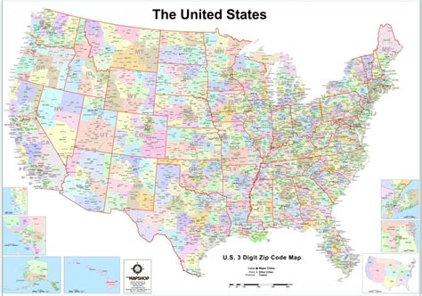 Map Of Usa With Cities And Towns - Winna Kamillah