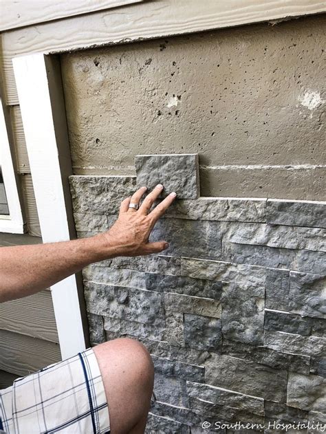 How To Install Faux Stone Veneer Panels