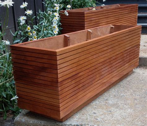 Make Wooden Planter Boxes - Best Garden Ideas