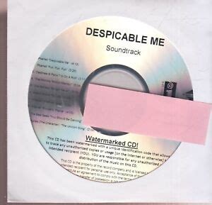 despicable me soundtrack cd new promo | eBay