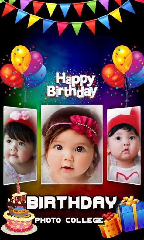 Birthday Collage Maker Photo frame Collage for Android - Download