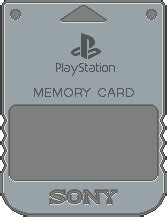 Sony PlayStation Memory Card by BLUEamnesiac on DeviantArt