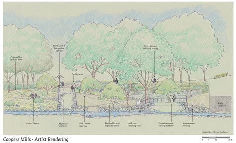 Coopers Mill Dam Modification Concept Design - LVBrown Studio | Imagine ...