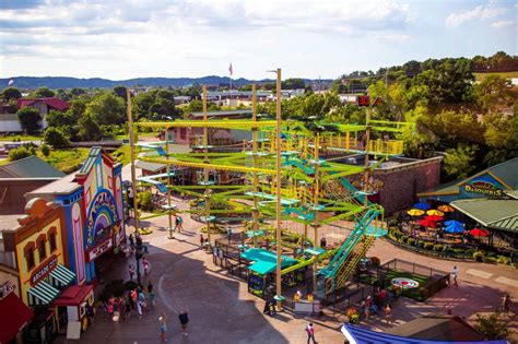 The Island Ropes Course - Zip Line in Pigeon Forge, TN