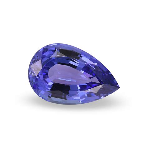 10.08 carat, Tanzanite, Pear Shape, GWLAB, SKU 455115