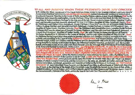 Coat of Arms - Colin James MacInnes