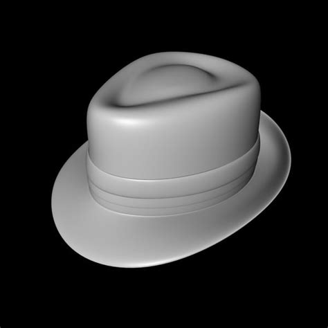 Frank Sinatra Fedora Hat 3D model | CGTrader