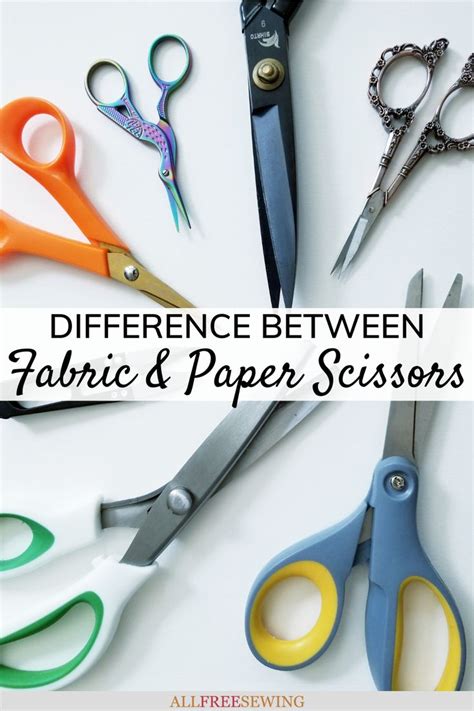 several different types of scissors with the words differences between ...