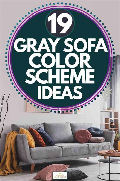 19 Gray Sofa Color Scheme Ideas