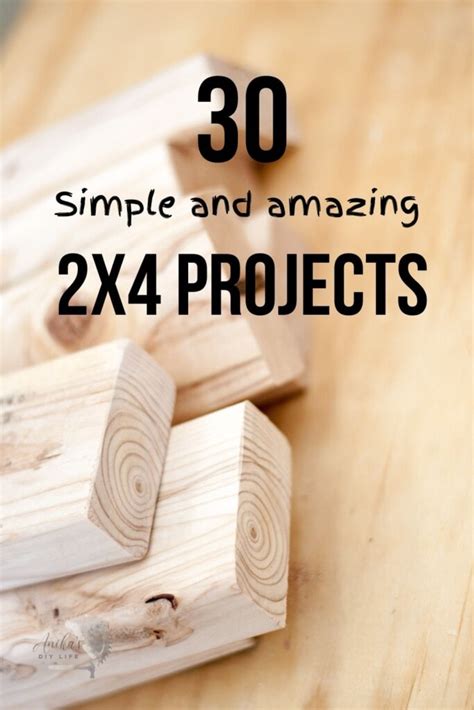 30 Simple and Amazing 2x4 Wood Projects - Anikau0027s DIY Life - 2x4 自 ...