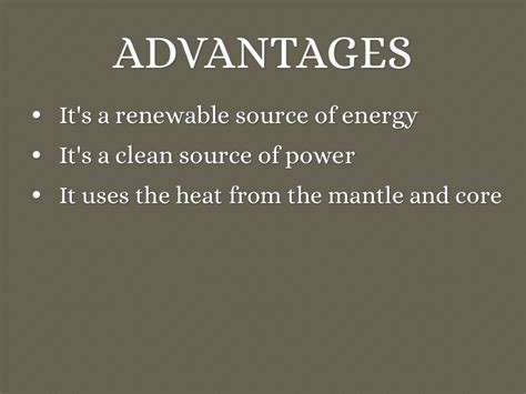 Geothermal Power Advantages And Disadvantages by sian