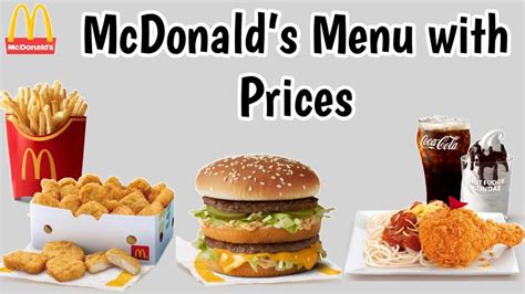 McDo (McDonald's) Menu Price List 2023 Philippines, 56% OFF