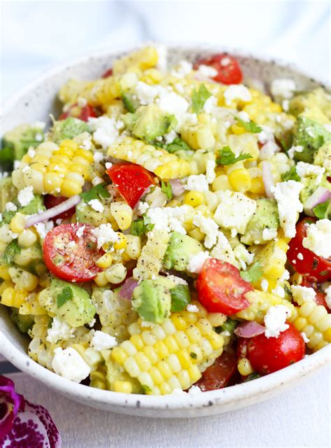 Corn-Salad-with-Avocado | 3 Yummy Tummies