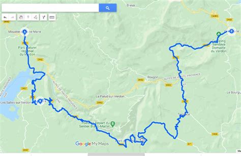 Gorges du Verdon with a motorhome (route & map) | Wandering Bird