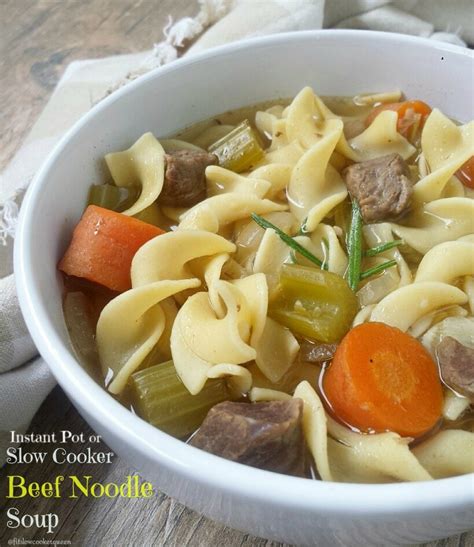 This classic beef noodle soup recipe is simple, comforting, and ...