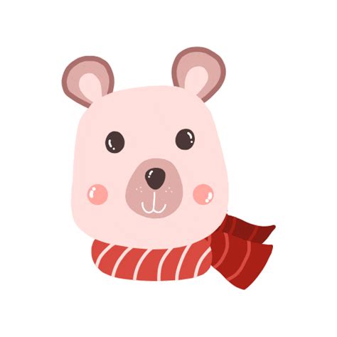 Polar Bear Christmas Sticker for iOS & Android | GIPHY