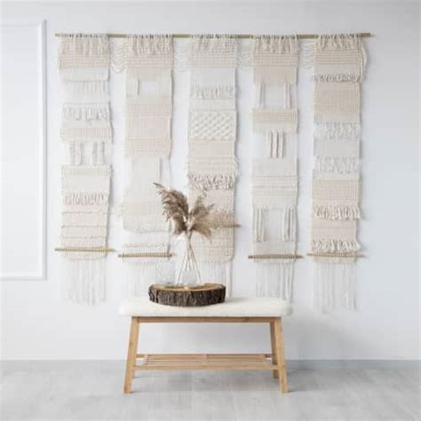 Woven Wall Hanging - Natural Wall Tapestry - Wall Decor by Lale Studio ...