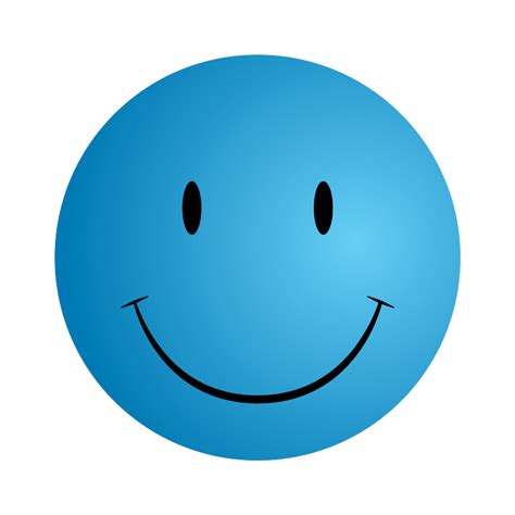 Blue Happy Face Png - ClipArt Best