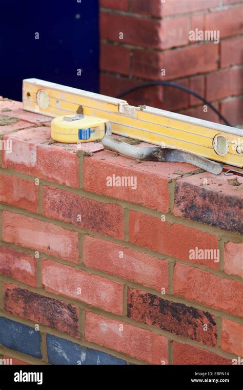 Bricklaying tools hi-res stock photography and images - Alamy