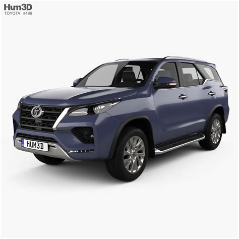 Toyota Fortuner 3D Models Download - Hum3D