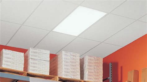 Vinyl Faced Gypsum Board Ceiling Tiles | Shelly Lighting