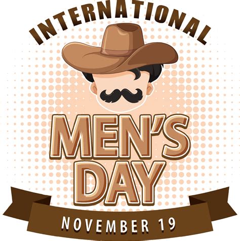 International Mens Day Poster Design 13173692 Vector Art at Vecteezy