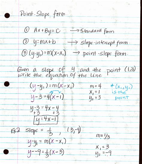 50 Point Slope form Practice Worksheet – Chessmuseum Template Library