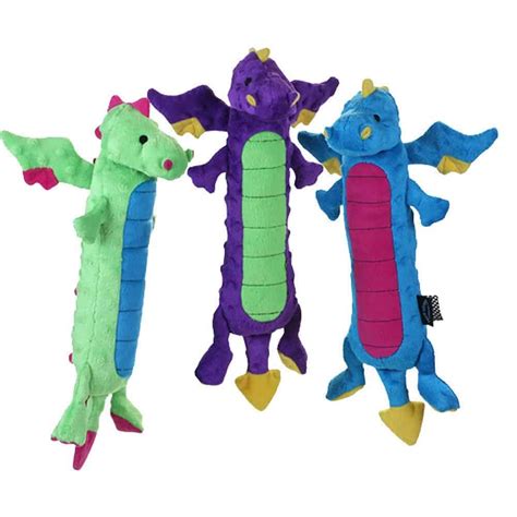 goDog Skinny Dragons Dog Toy | Dragon Dog Toys | Pet Supplies