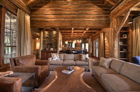 Mountain home surrounded by forest offers rustic living in Montana