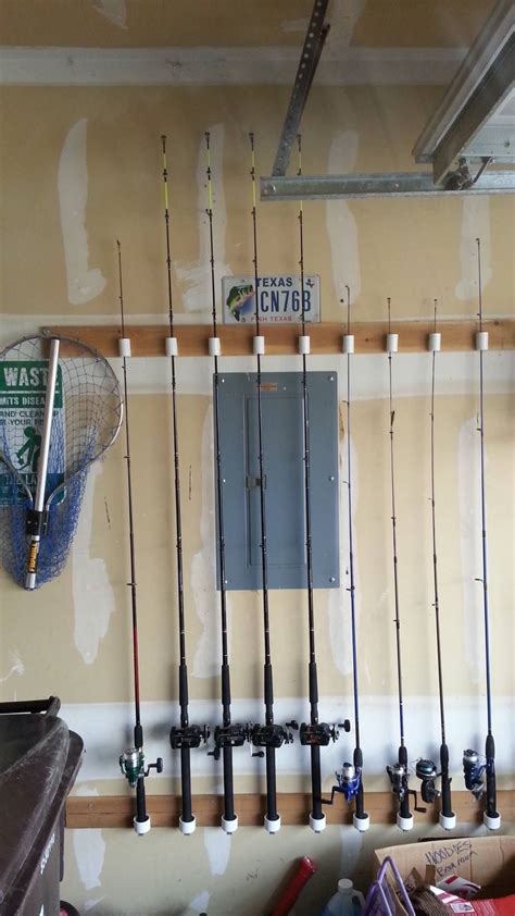 Diy Fishing Rod Holder Wall Mount Plans - Diy Online