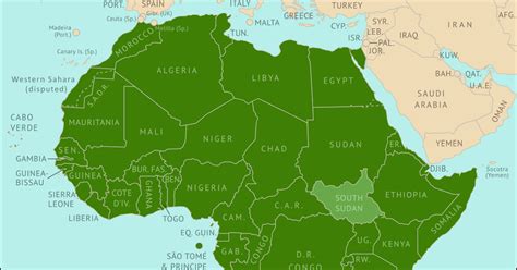 African Union Un-Suspends Mali (Map) - Political Geography Now