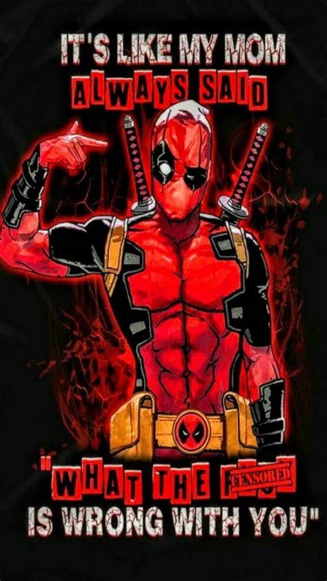 Deadpool Quotes Wallpapers - Top Free Deadpool Quotes Backgrounds ...