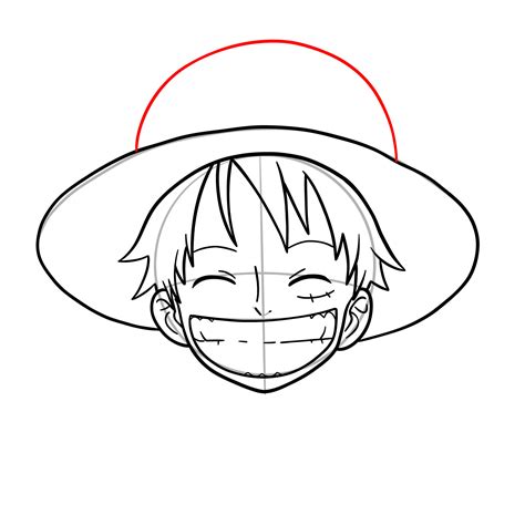 Monkey D. Luffy Drawing: How to Draw Luffy Laughing