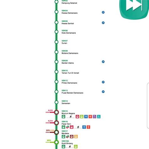 Malaysia Lrt Station Map