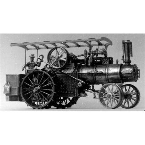 HO SCALE J I CASE STEAM TRACTION ENGINE KIT