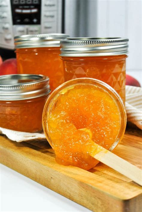 EASY OLD FASHIONED PEACH JAM - Baking Beauty