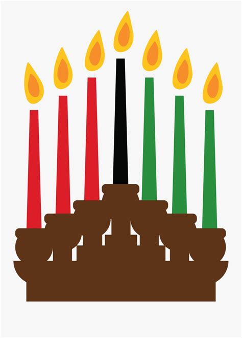 Kwanzaa Candles Transparent Background , Free Transparent Clipart ...