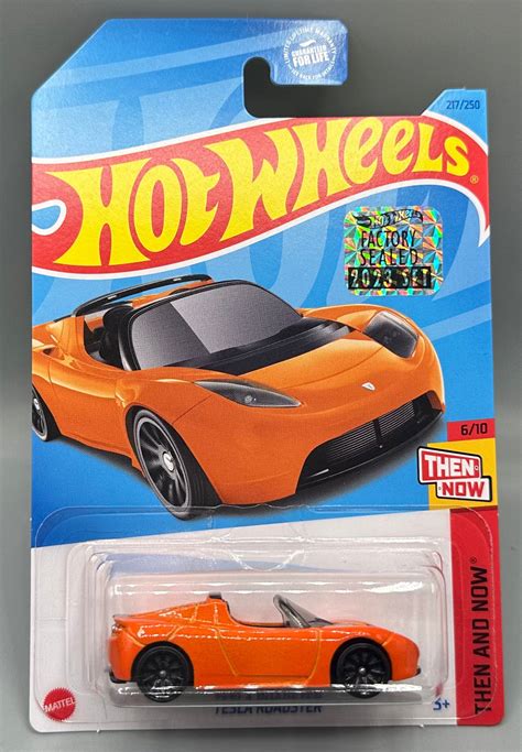 Hot Wheels Tesla Roadster Factory Sealed | HW Models Ltd