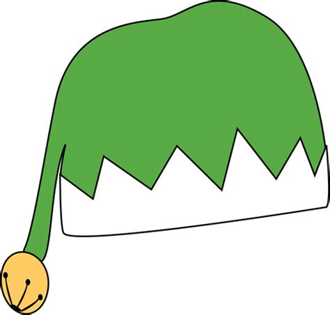 Green Elf Hat Clip Art - Green Elf Hat Image