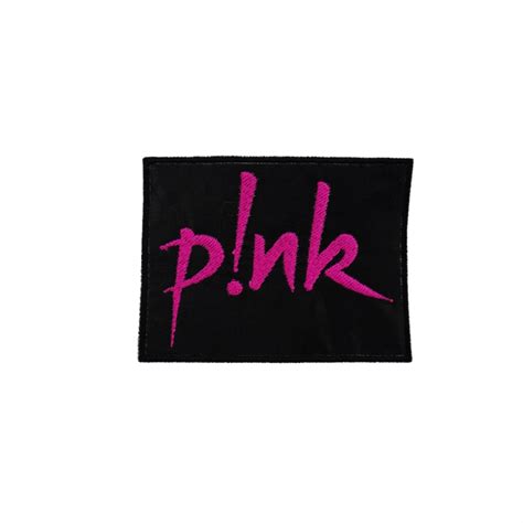 P!nk | logo | patch | Savage Looks metal shop