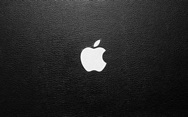 Apple Logo Black Wallpaper [1920x1200]