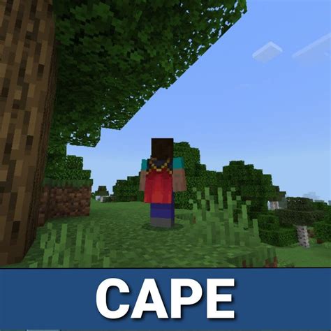 Download Cape Minecraft PE Mod: New colored advanced capes