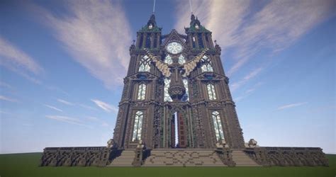 Prismarine Cathedral – Minecraft Building Inc