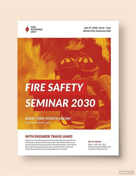 Safety Flyer Template Word