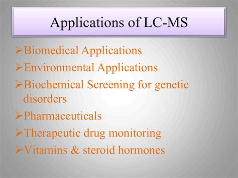 SOLUTION: Applications gc ms - Studypool