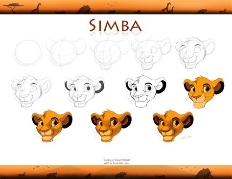 How to Draw Simba - Simba Photo (9881688) - Fanpop